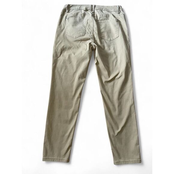 Curve Appeal Jeans Womens Mustard Minimalist Jegging Stretch Size 10/30 - Picture 8 of 10